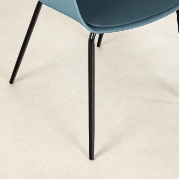 South Shore Flam Chair with Metal Legs