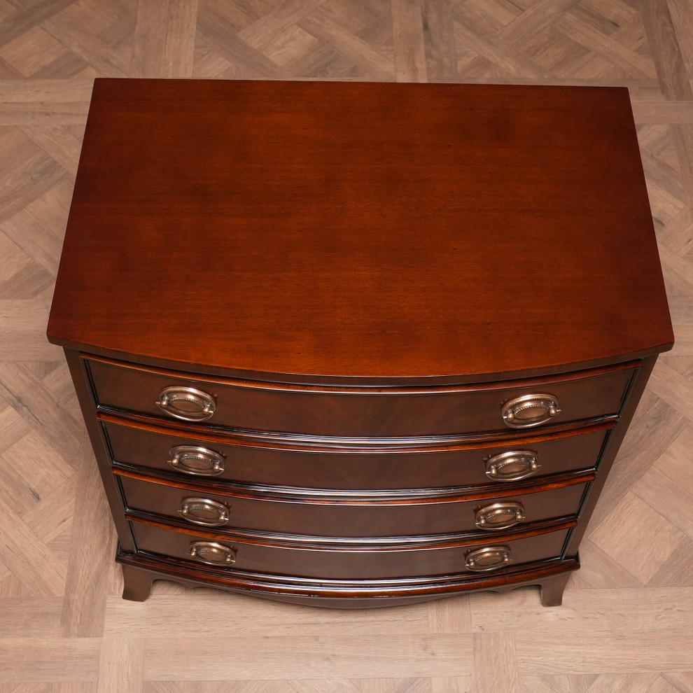 Small Mahogany Chest With Drawers   Traditional   Accent Chests And Cabinets   by Niagara Furniture  Houzz