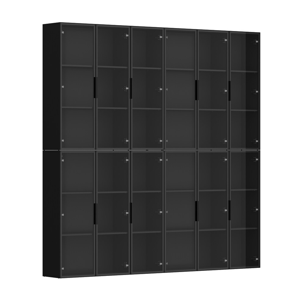 Modular Display Storage Cabinet w/Safety Features and Ambient Lighting