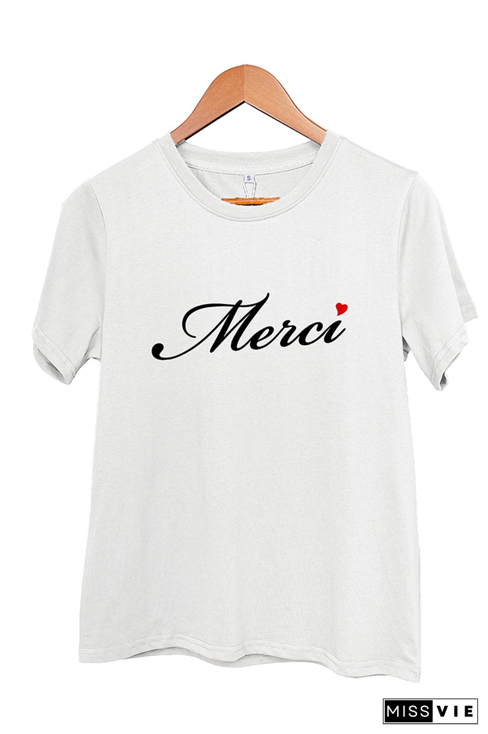 Merci Graphic Tee Wholesale