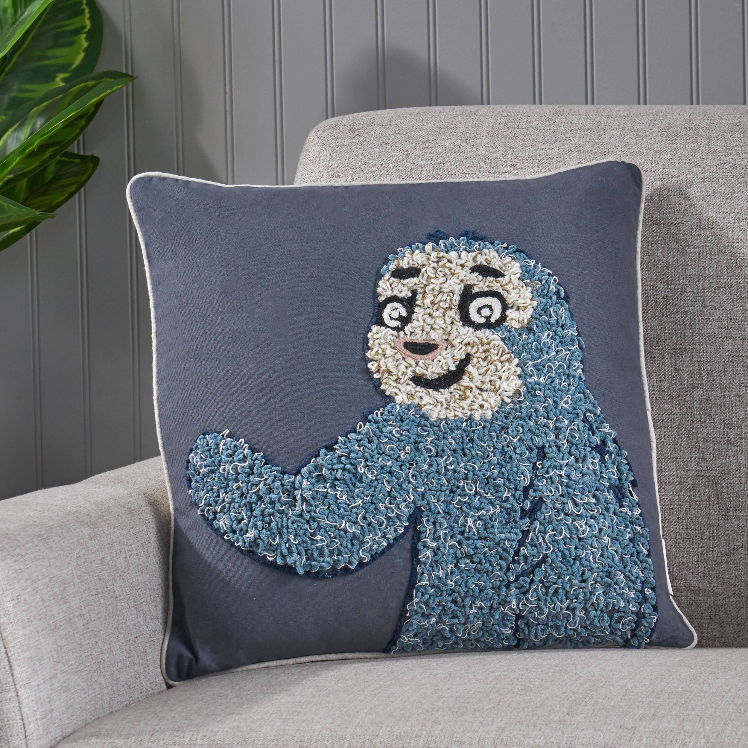 Nasia Sloth Pillow Cover