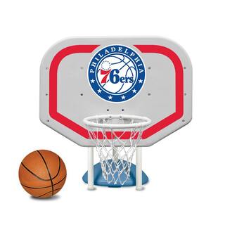 Poolmaster Philadelphia 76ers NBA Pro Rebounder Swimming Pool Basketball Game 72954