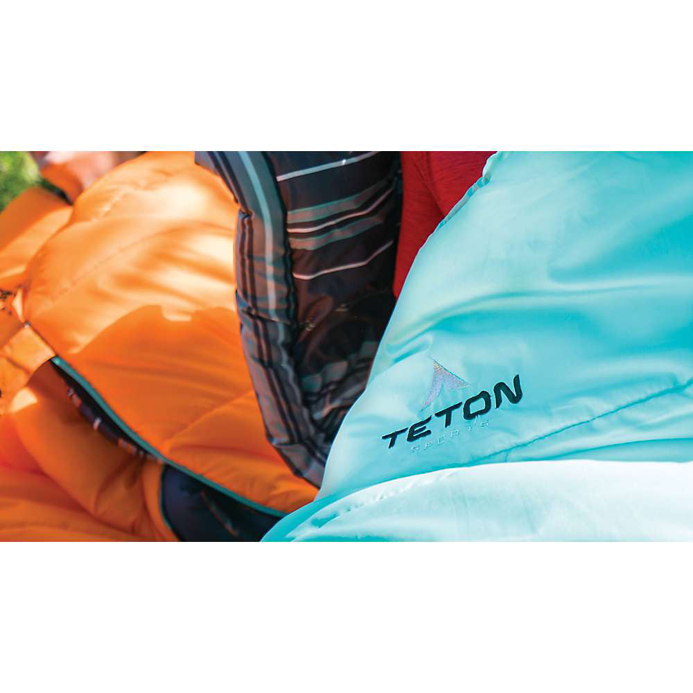 Celsius® Regular -18C/0F Sleeping Bag (Teal) left zip