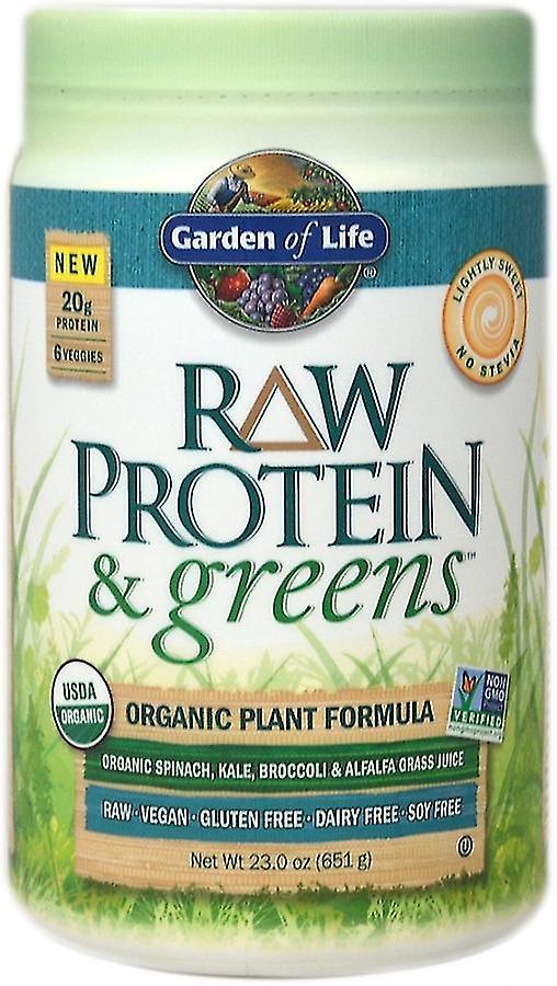 Garden of Life Raw Protein and Greens Lightly Sweet 651 g