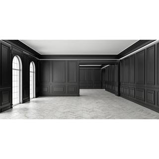 Ekena Millwork 58 in. x 18 in. x 12 in. Legacy Raised Panel White PVC Decorative Wall Panel WALP18X12X062LEG