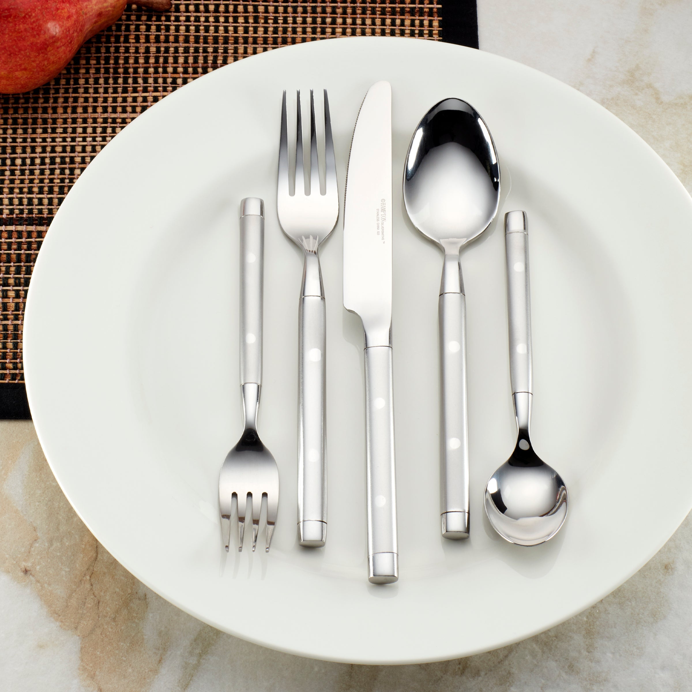 Shangri-la Frosted 20 Piece Flatware Set