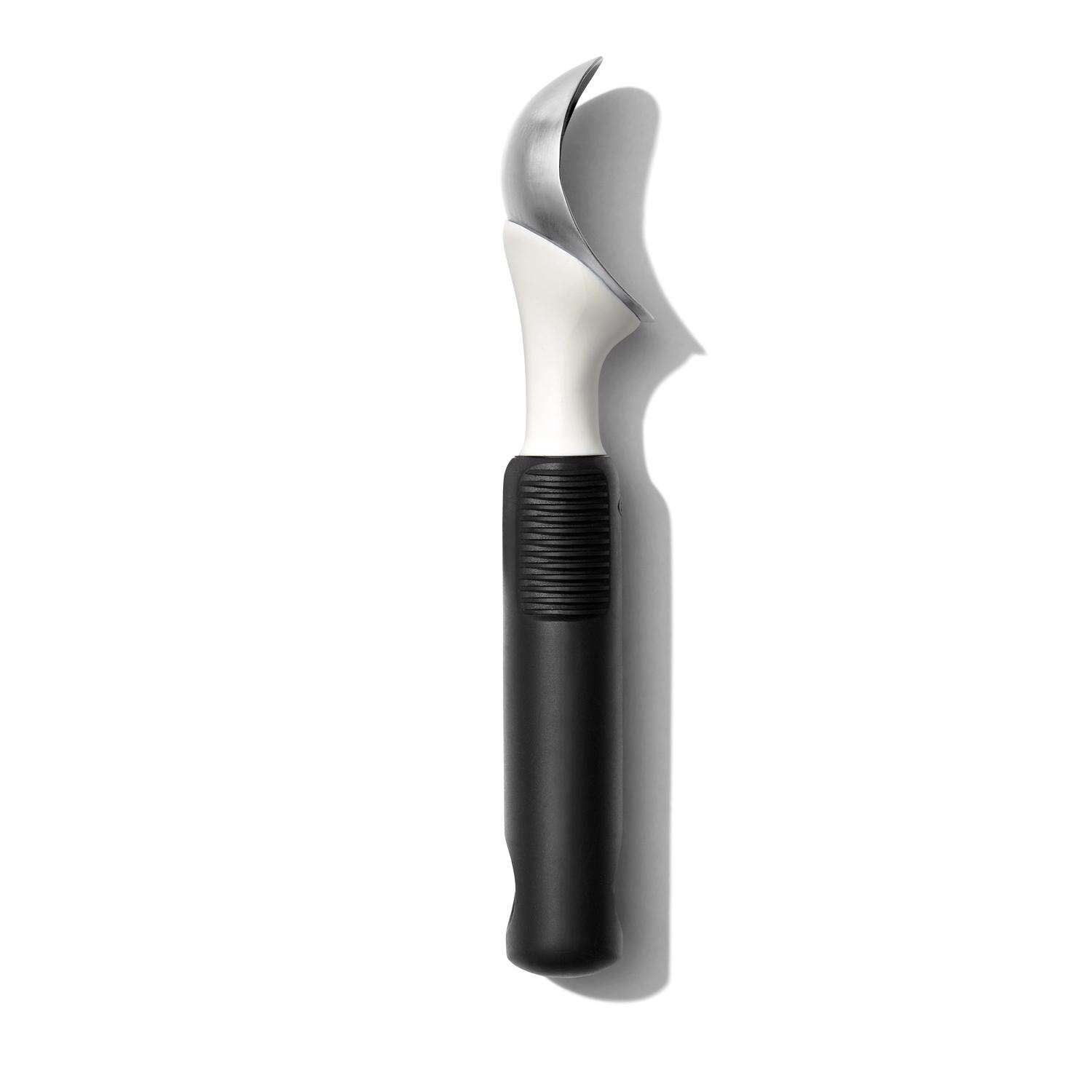 OXO Good Grips Silver/Black Chrome/Plastic Ice Cream Scoop