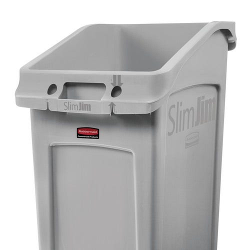 Rubbermaid 2026721 Slim Jim 23-Gallon Undercounter Trash Can， Gray