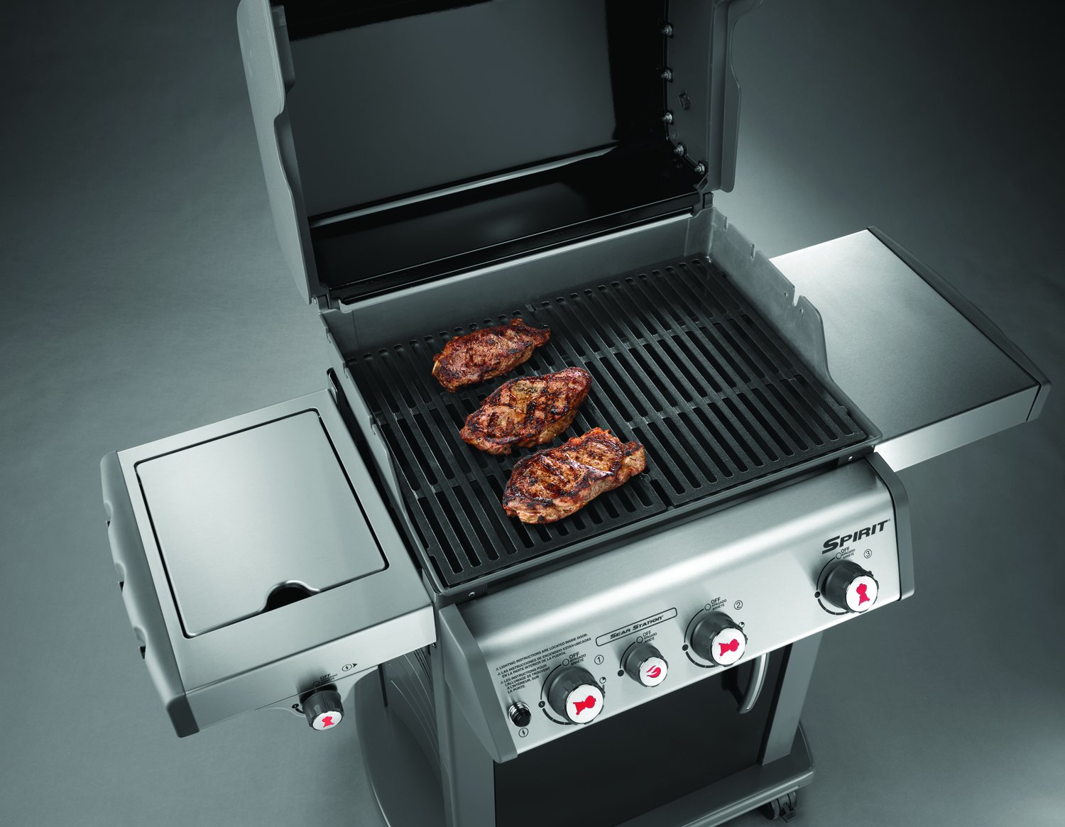 Weber Spirit E-330 Black Liquid Propane Gas Grill