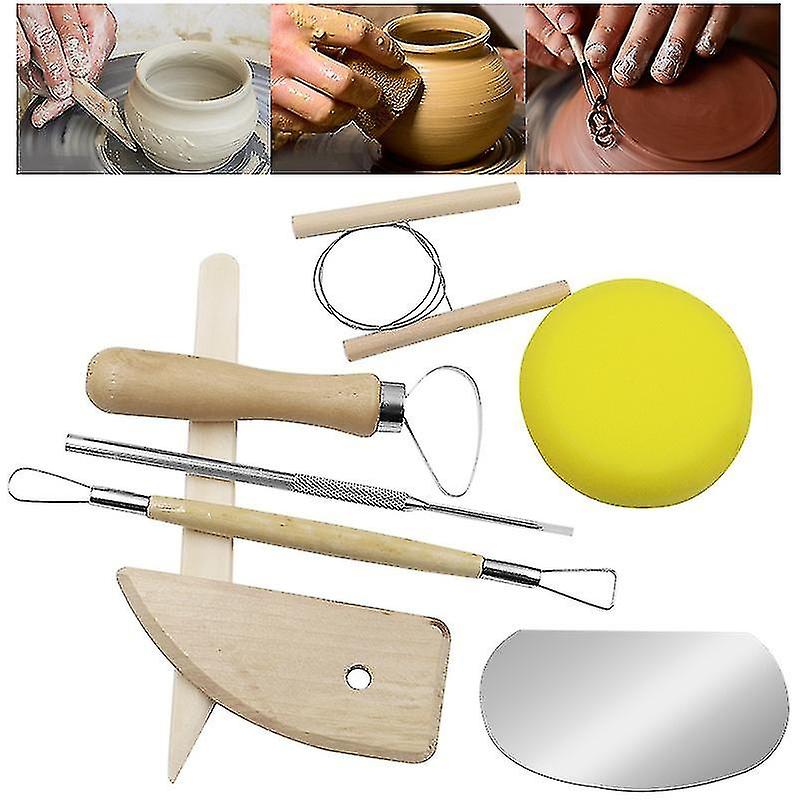 8pcs Ceramic Tools Clay Sculpting Set Clay Tools Clay Sculpting Tools