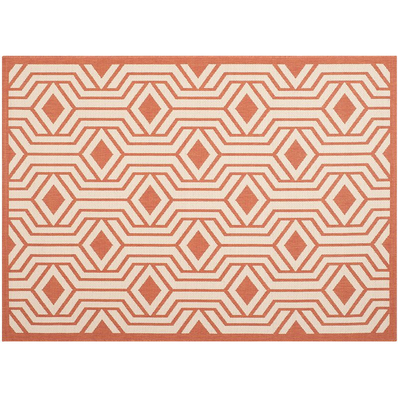 Safavieh Courtyard Diamond Geometric Indoor Outdoor Rug