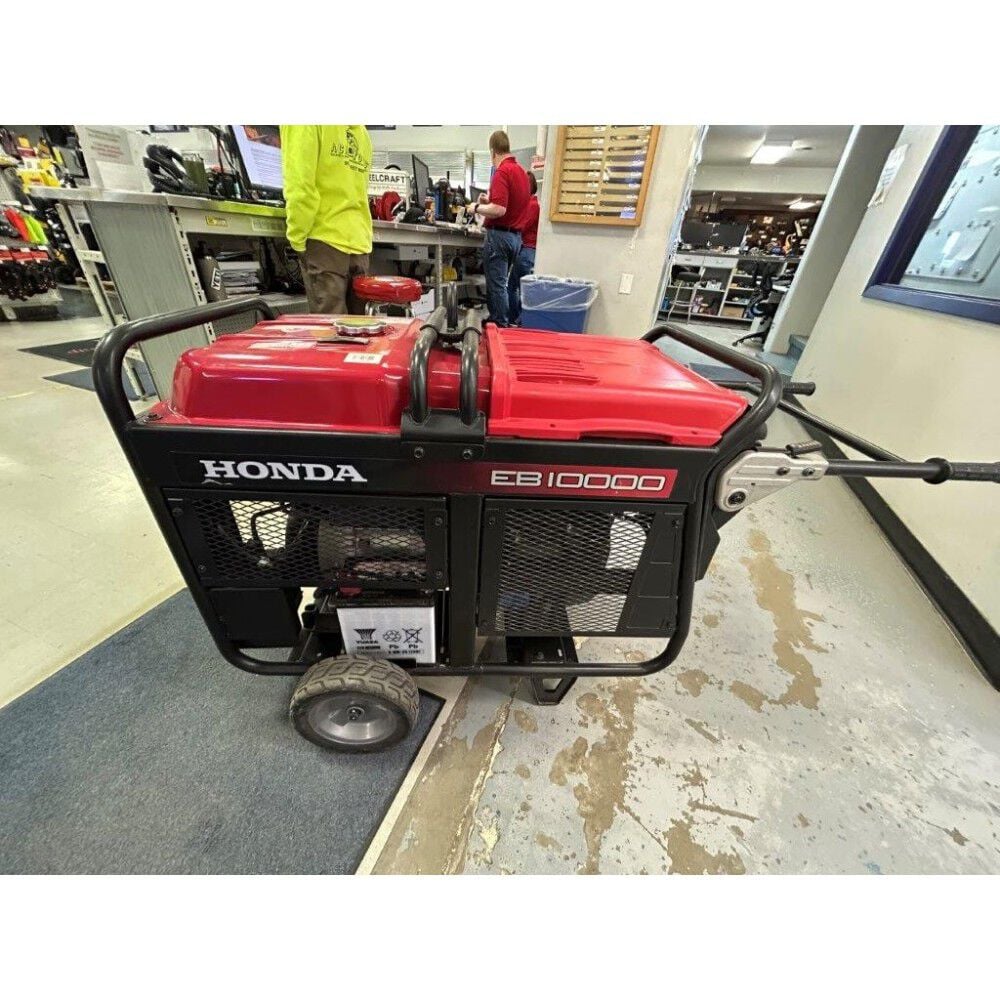 Honda EB10000 Portable Generator Gasoline Used EB10000 from Honda