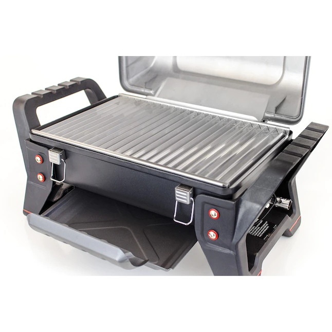 Char-Broil Grill2Go 200-Sq in Grey and Black Portable Gas Grill