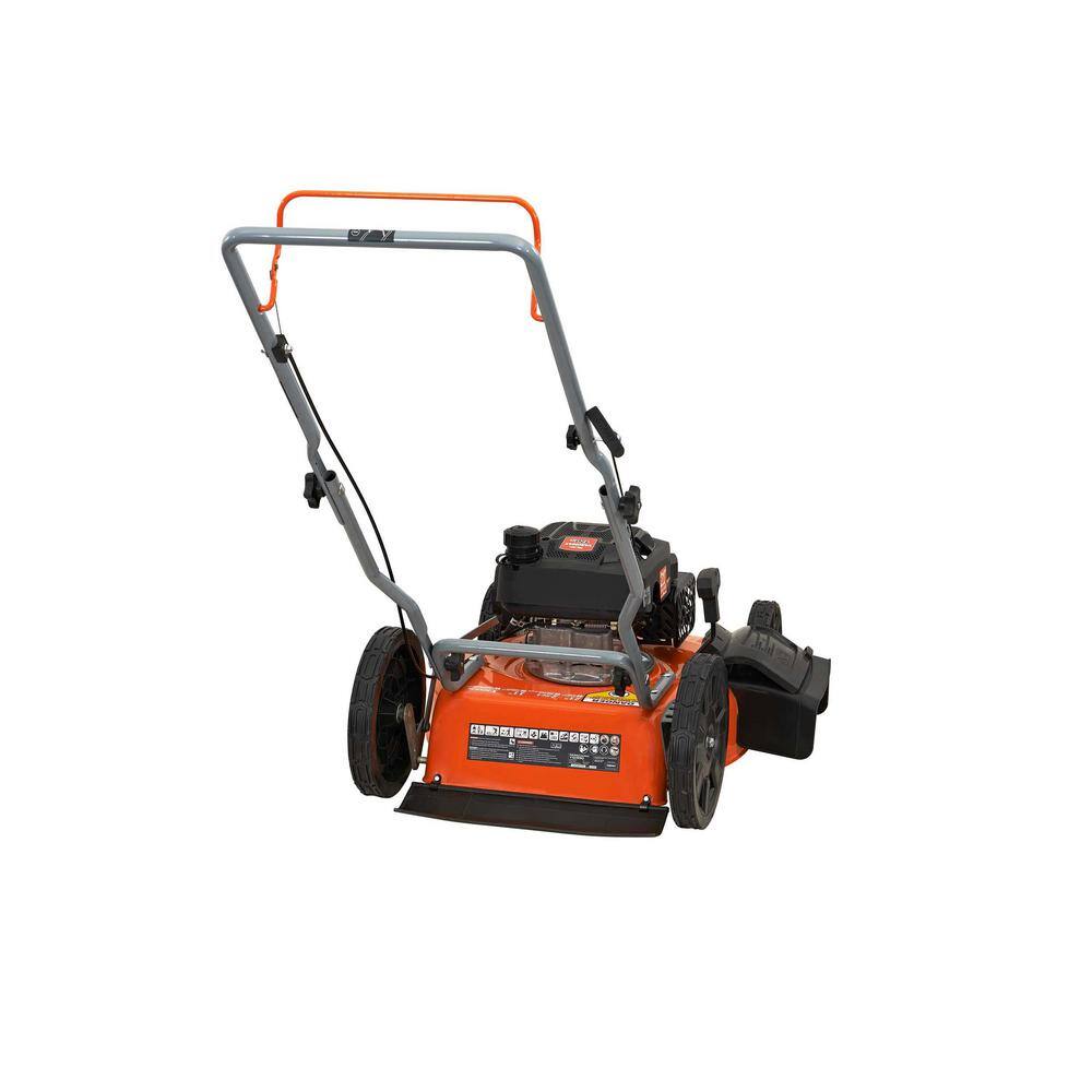 YARDMAX YG1550 21 in. 170cc 2-in-1 Gas Walk Behind Push Lawn Mower with High Rear Wheels