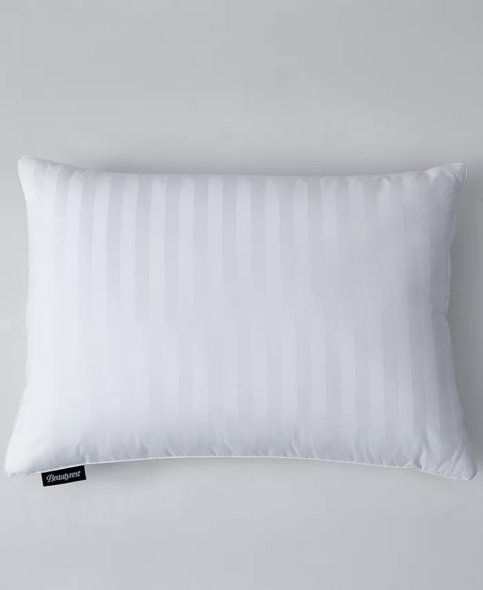 Beautyrest Softy-Around White Goose Feather and Down 500 Thread Count 2-Pack Pillow， Jumbo