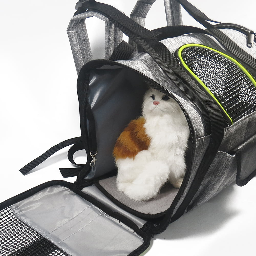 Breathable Pet Backpack Pet Carrier Bag Folding Bag Dog Out Cat Out Bag Portable Shoulder Bag