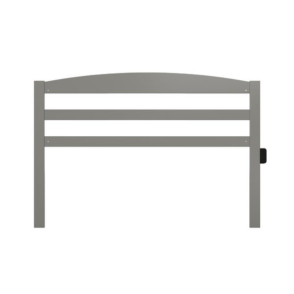 Warren Arched Horizontal Slat Wood Headboard - - 34337920