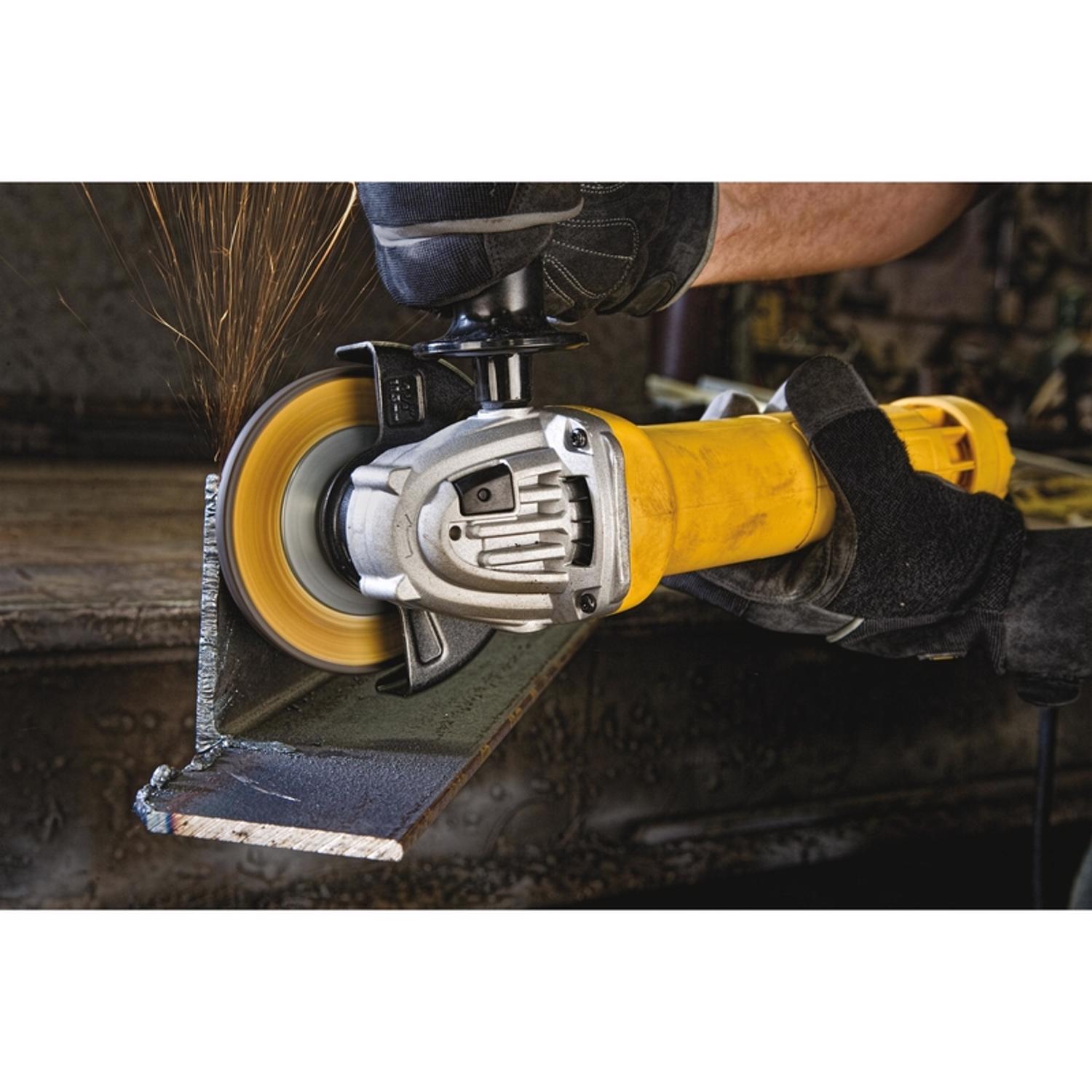 DW 120 V 11 amps Corded 4-1/2 in. Small Angle Grinder