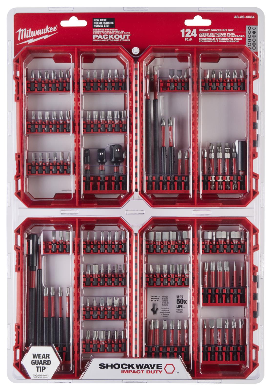 Milwaukee Tool 48-32-4034 Milwaukee SHOCKWAVE Impact Drill and Drive Sets