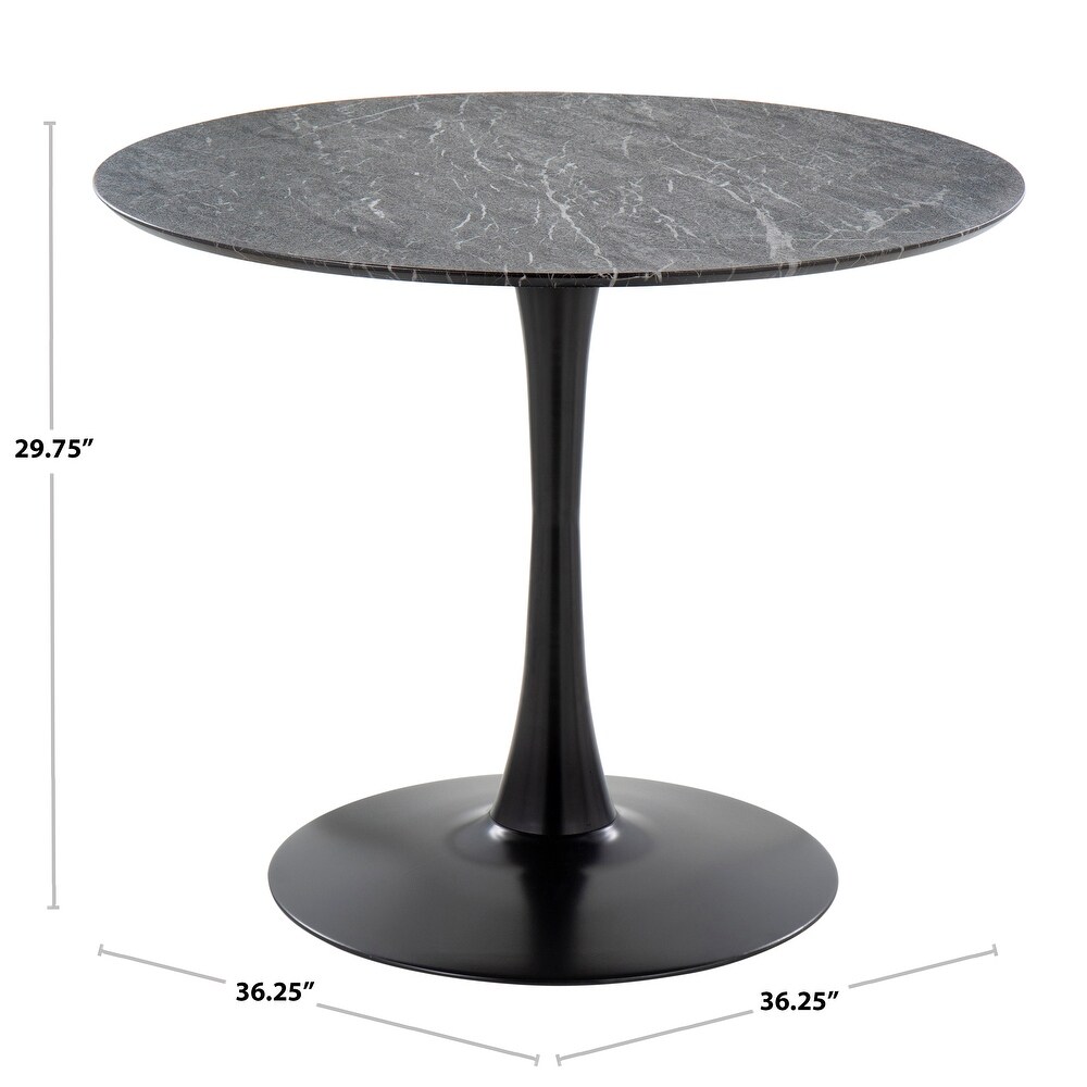 Porch   Den Stone Mod Modern Table