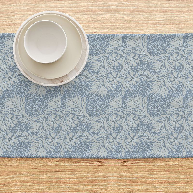 Table Runner， 100% Cotton， 16x108， Floral 79