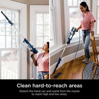 Shark Stratos Bagless Corded Stick Vacuum with DuoClean Powerfins Hairpro and Odor Neutralizer Technology in Navy - HZ3002 HZ3002