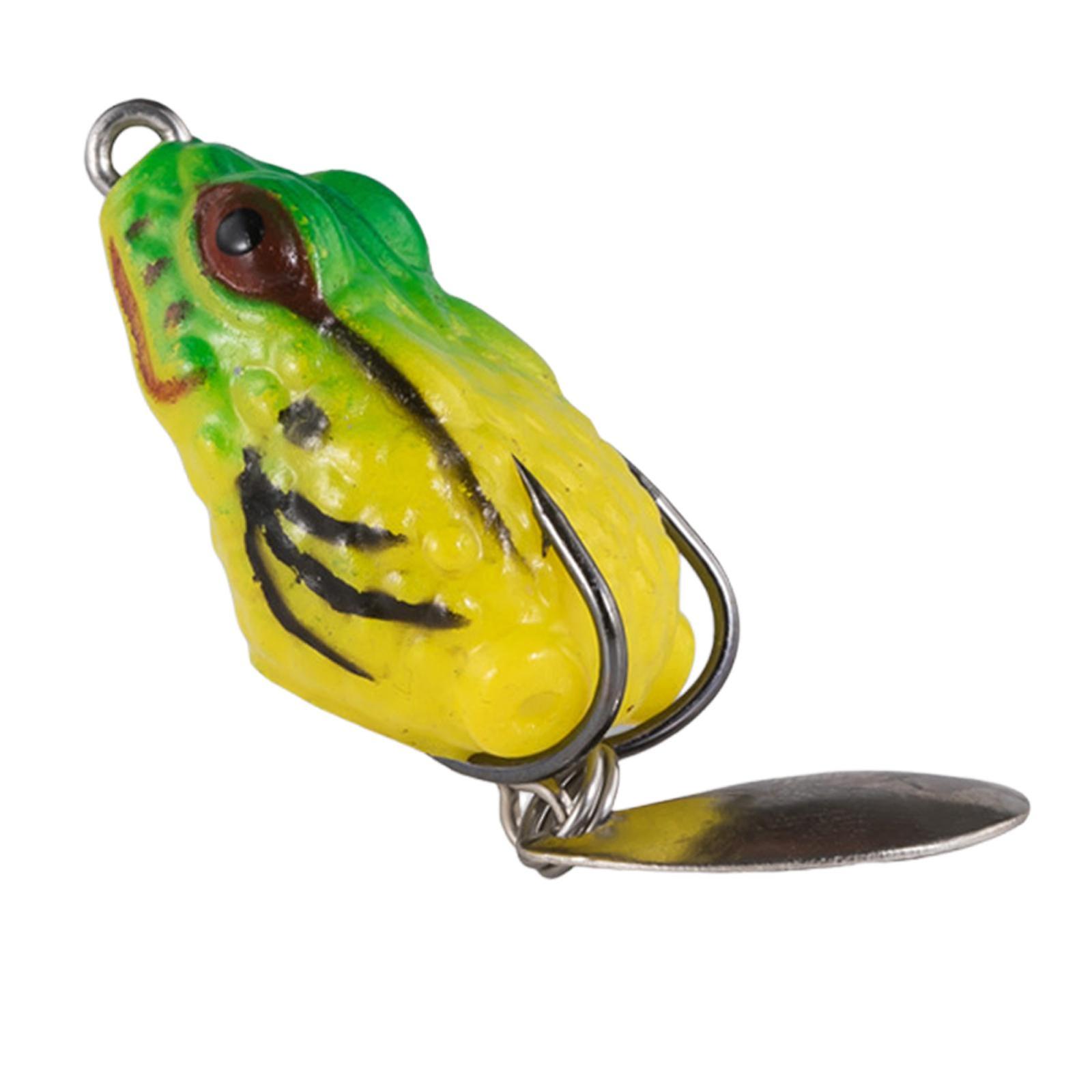 Frog Lure Bass Bait Metal Sequin Swimbait Float On Water Lure For Freshwater Style G