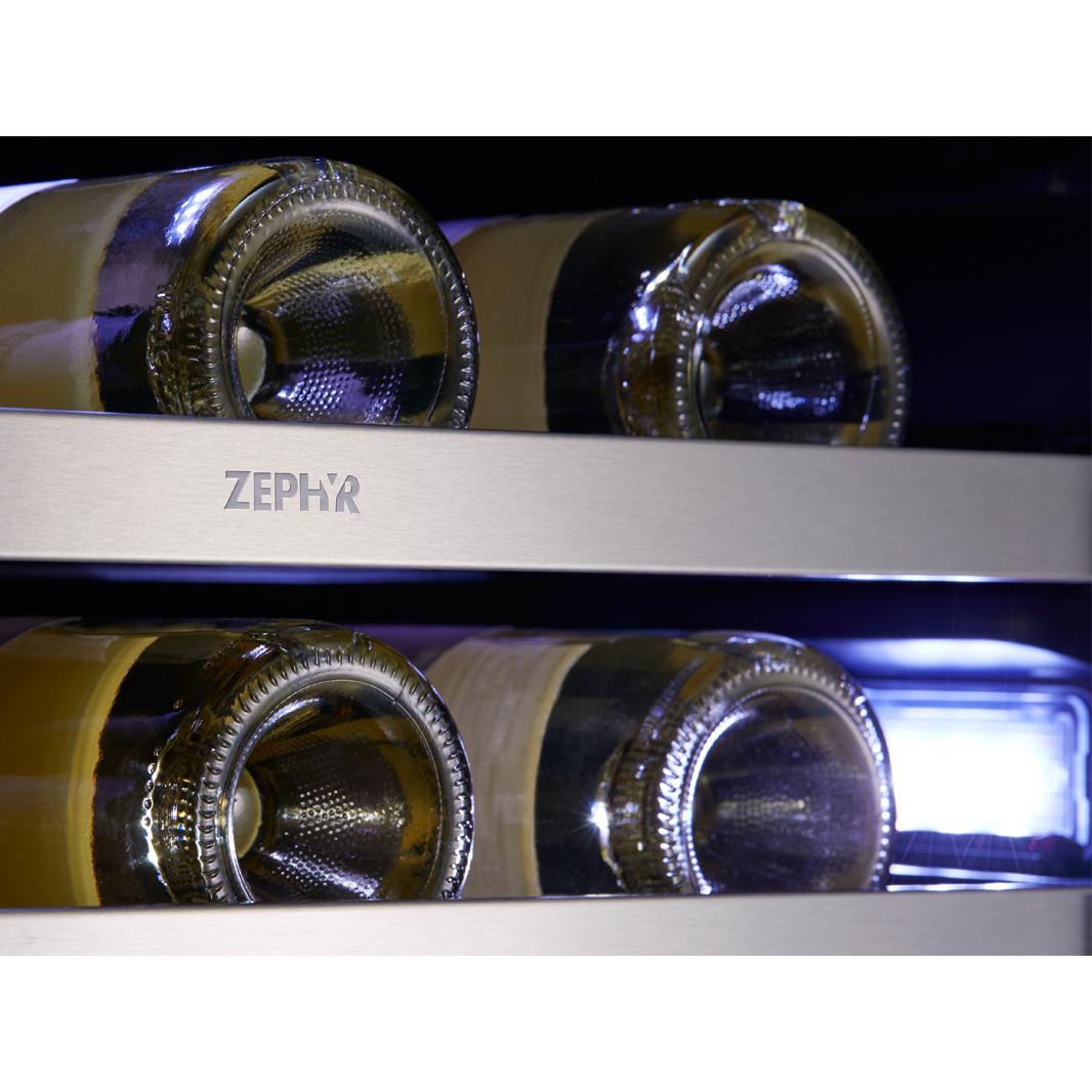 Zephyr 45-Bottle Presrv? Series Wine Cooler with PreciseTemp? PRW24C02BG