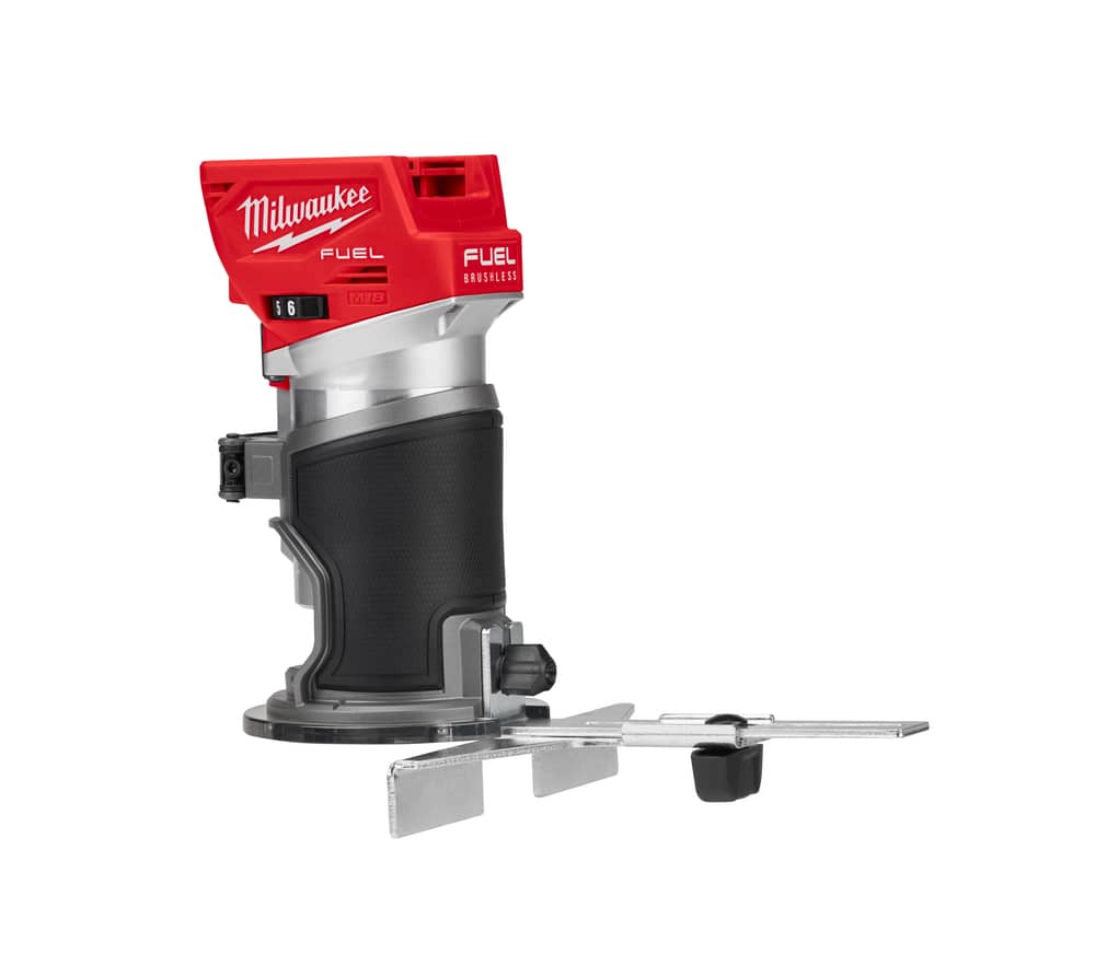 M18 FUEL Compact Router with Plunge and Offset Base (Tool and Bases Only) ;