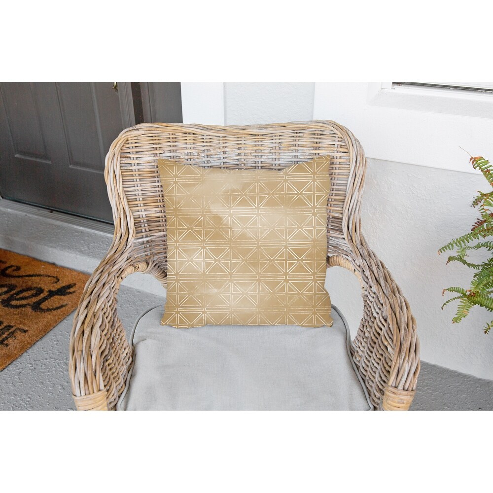 CHESTERFIELD BEIGE Outdoor Pillow By Kavka Designs