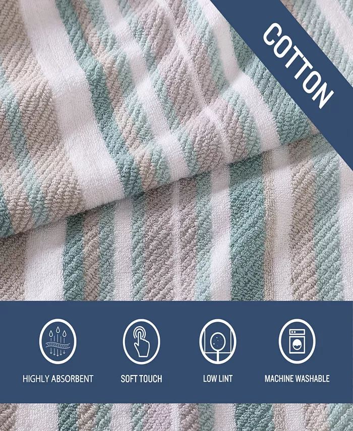 Tommy Bahama Home Tommy Bahama Ocean Bay Stripe Bay 3-Pc. Towel Set