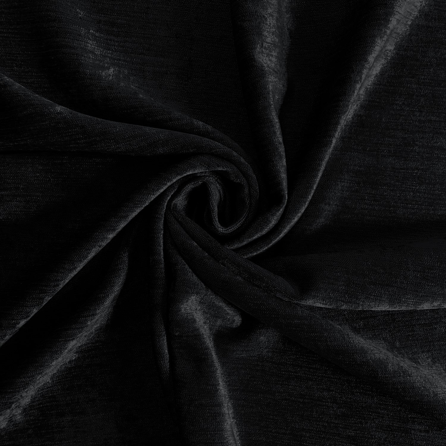 Juno Velvet Black Drapery