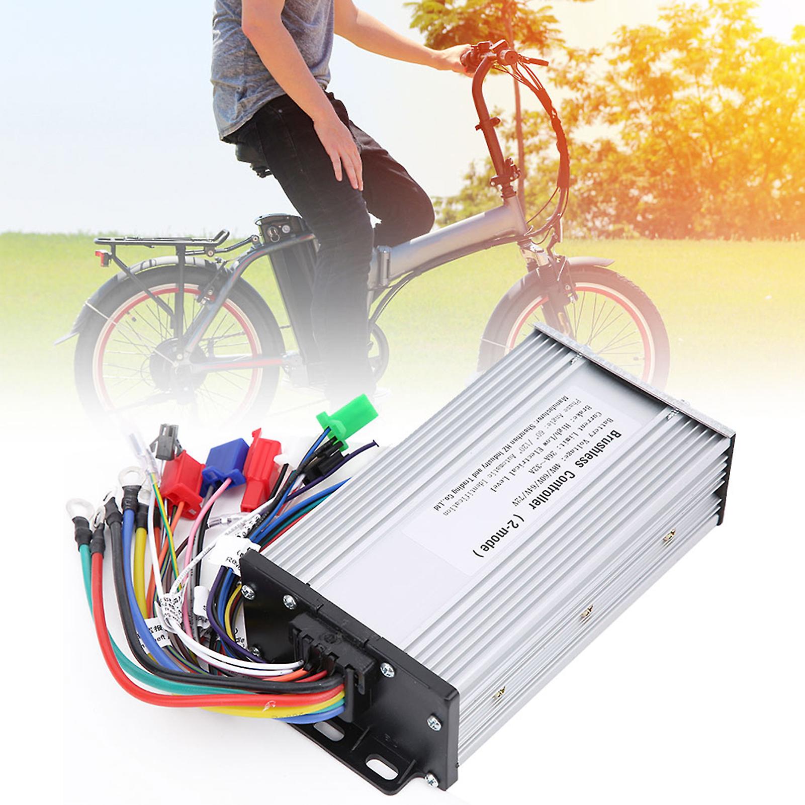 12tube Dual Mode Rectangula Ebike Brushless Speed Motor Controller For Electric Scooter