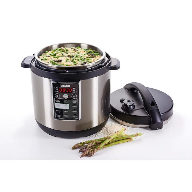 ZAVOR ZSELX02 LUX Multi-Cooker 6-Quart Programmable Electric Pressure Cooker