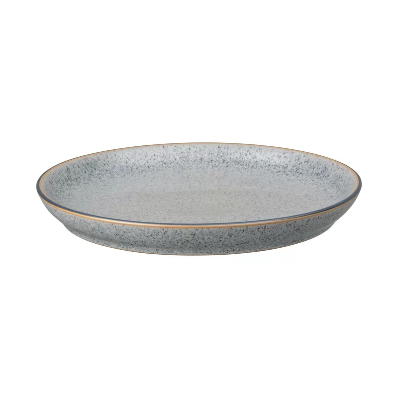 Denby STG-003G-4 Studio Grey Coupe Dinner Plate (Set of 4)