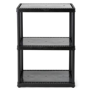 GRACIOUS LIVING Light Duty Storage Shelving Unit Organizers 3 Shelf (3 Pack) 3 x 91019MAXIT-1C-54