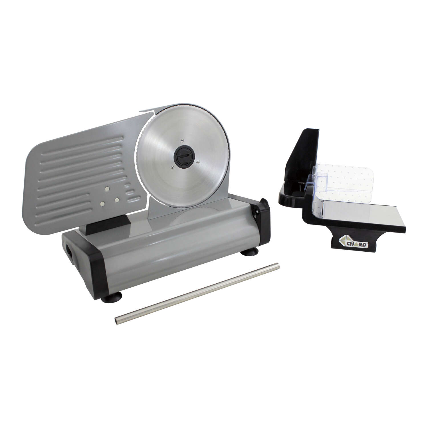 Chard Silver 1 speed Food Slicer 8.6 in.