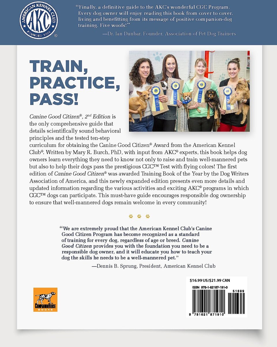 Canine Good Citizen， The Official AKC Guide