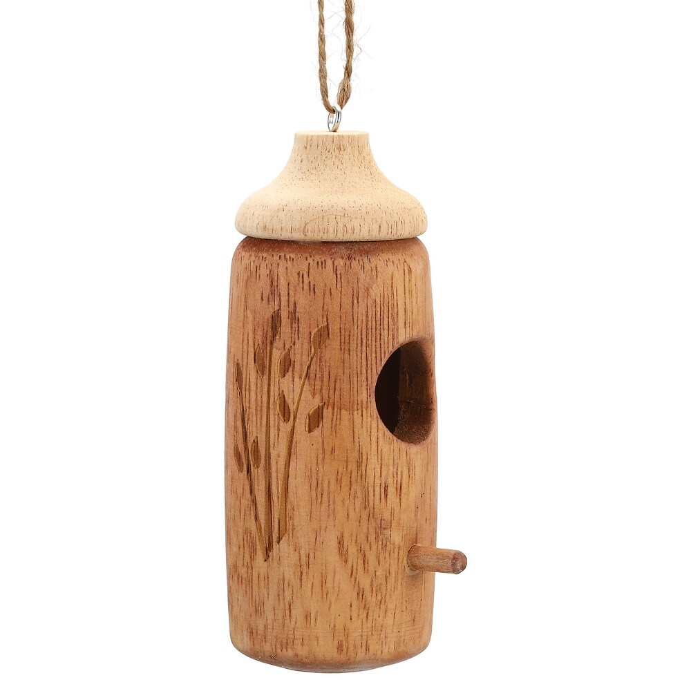 Hummingbird House  Humming Bird Houses Wooden Hummingbird Nest  Style 3