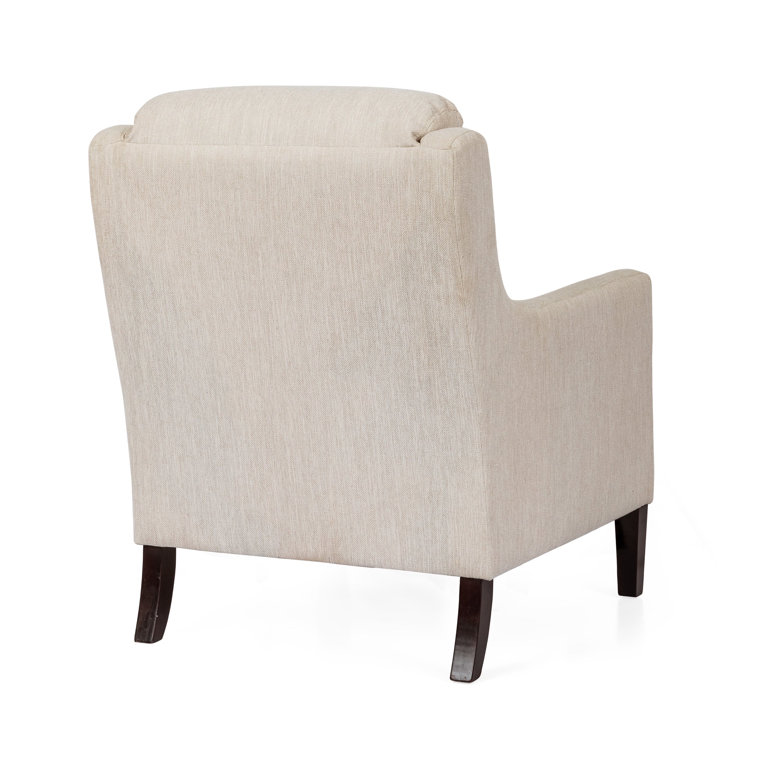 Baden Contemporary Pillow Tufted Fabric Club Chair