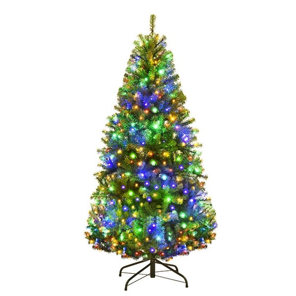 4ft PreLit Artificial Christmas Tree Premium Hinged W/ 100 Led