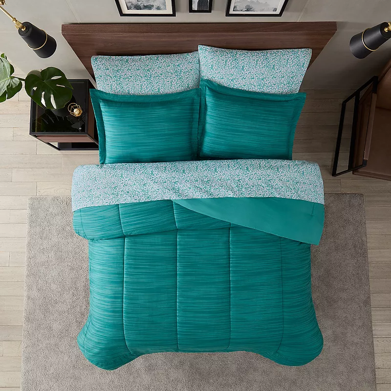 Nine West Dani Teal Comforter Set