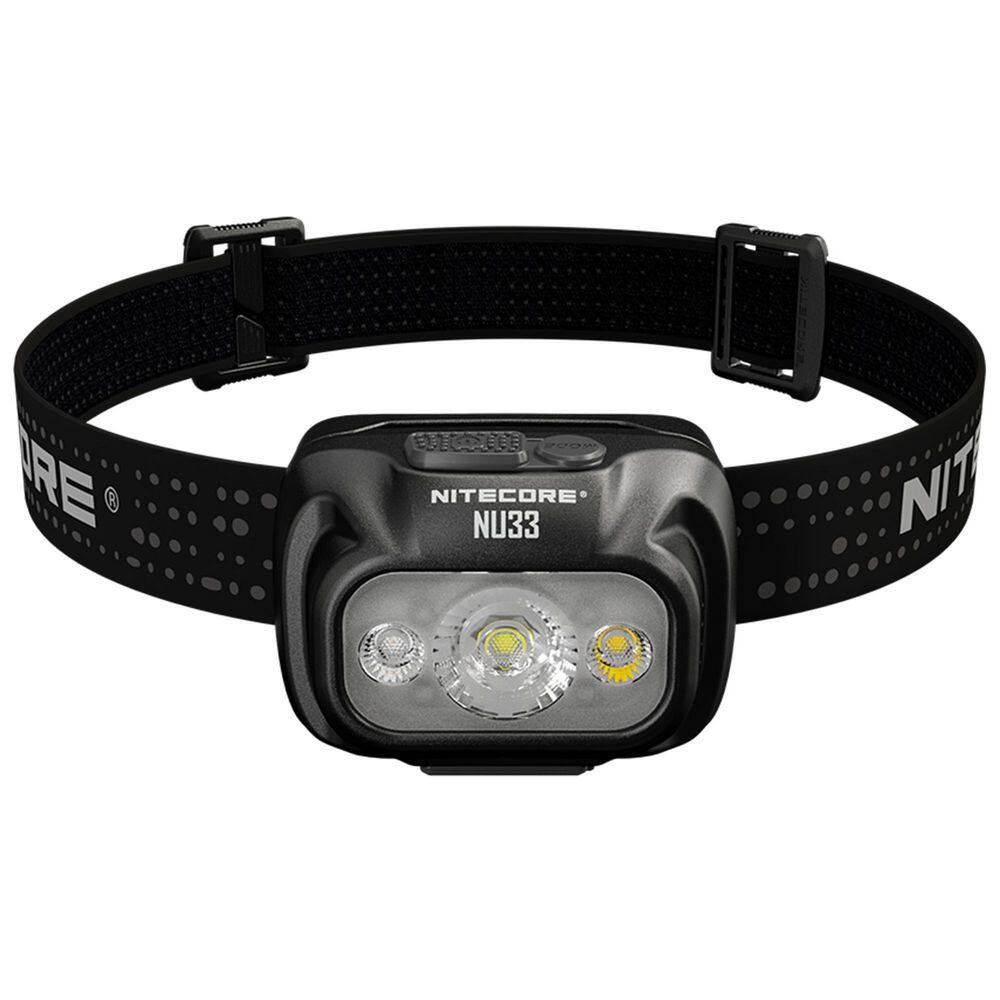 NITECORE 700 Lumens USB-C Rechargeable LED Headlamp with Spot Flood and Red Triple Outputs NU33