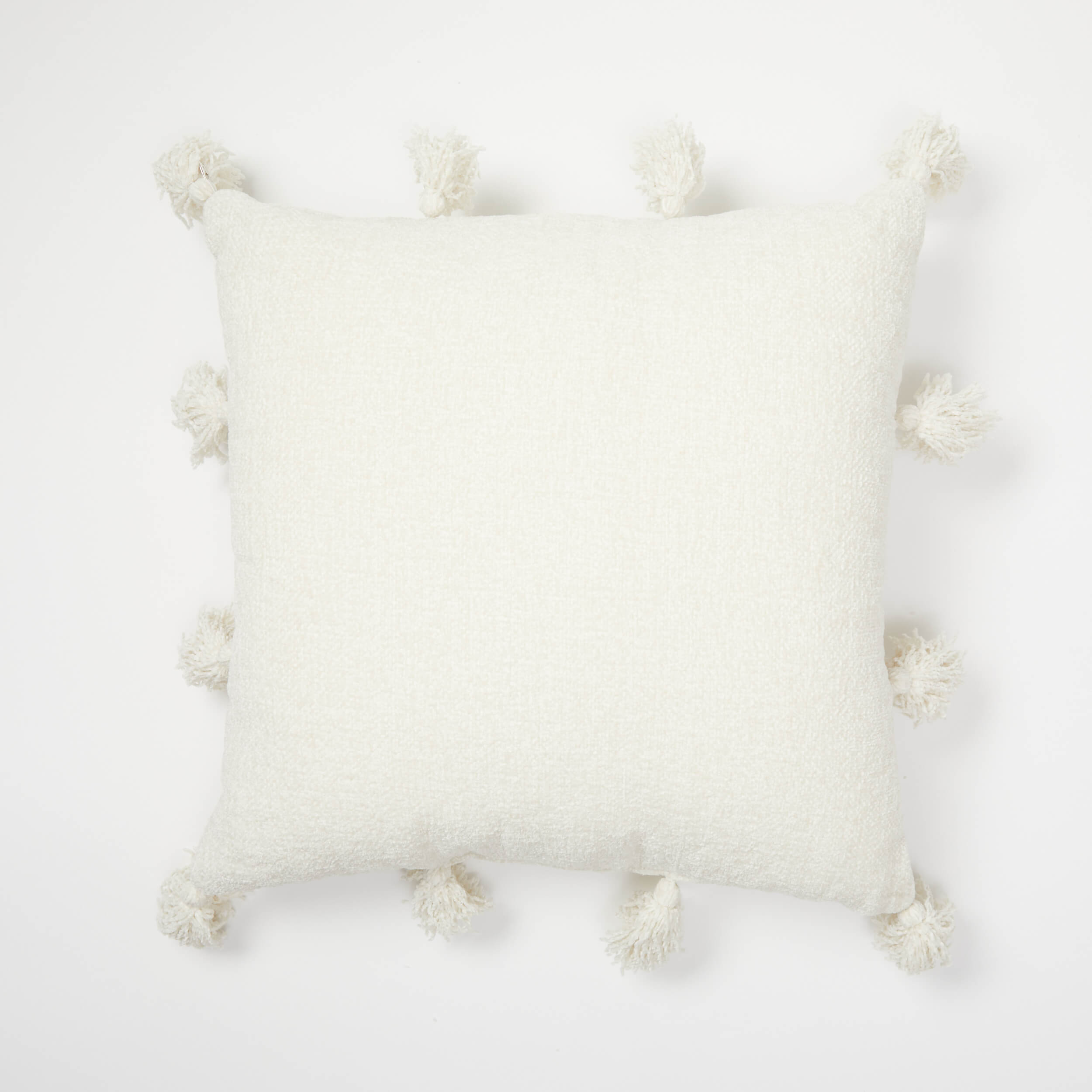 Dormify Mackenzie Knit Tassel Square Pillow