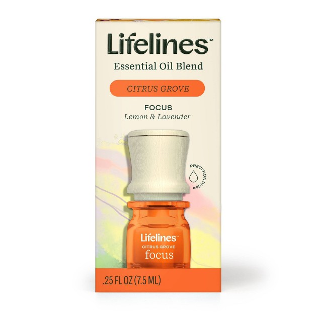 Essential Oil Blend Citrus Grove Focus Lifelines