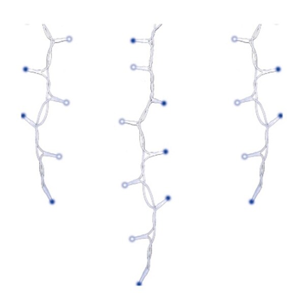 Ledup Manufacturing SLICE1353MMBL/PWCB2 Christmas Compact Icicle Light Set