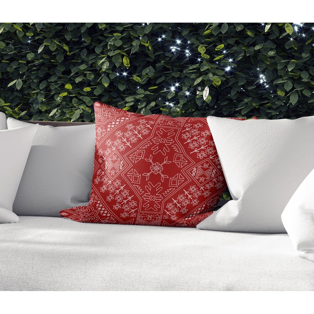 BAYBAR TERRACOTTA IndoorOutdoor Pillow By Kavka Designs