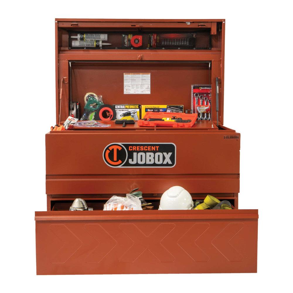 Crescent JOBOX 48 Site-Vault™ Heavy Duty Chests with Drawer and Lid Storage ;