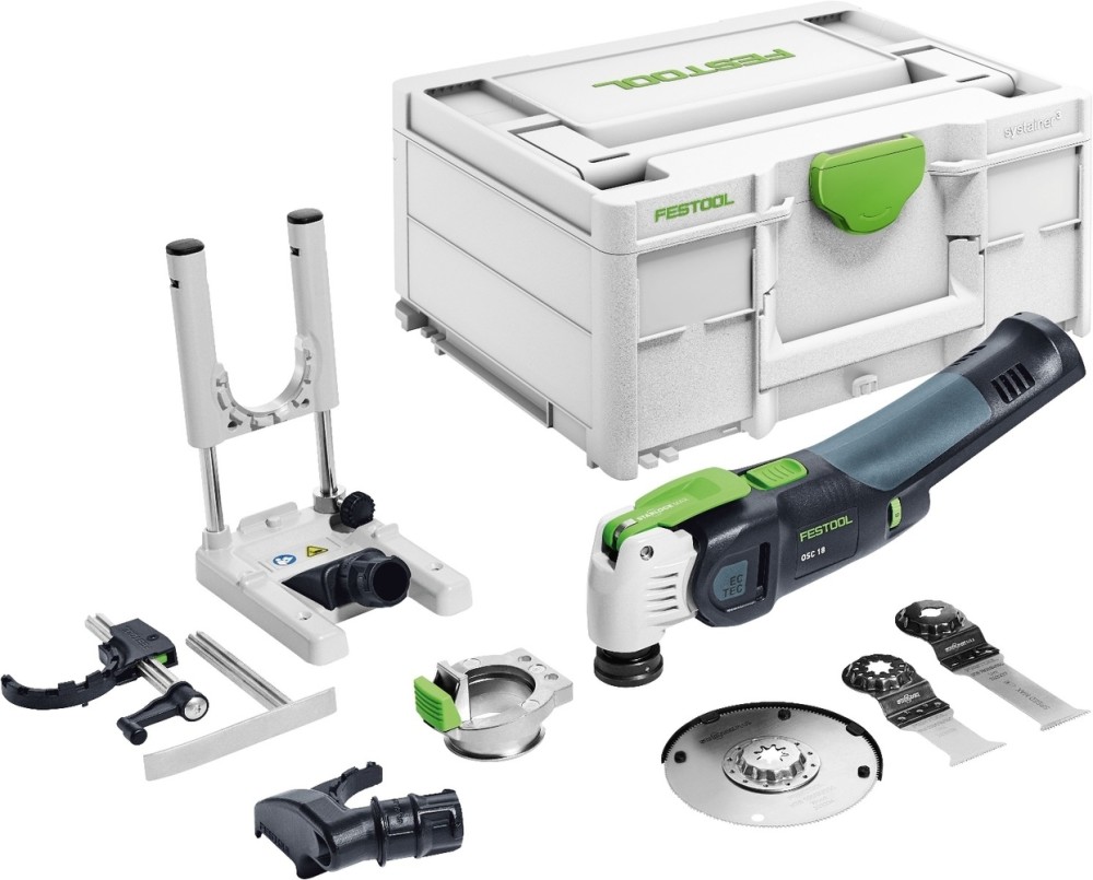 Vecturo OSC 18 StarlockMax Cordless Oscillating Multi-Tool BASIC SET with Systainer妞? Tool Only 576588