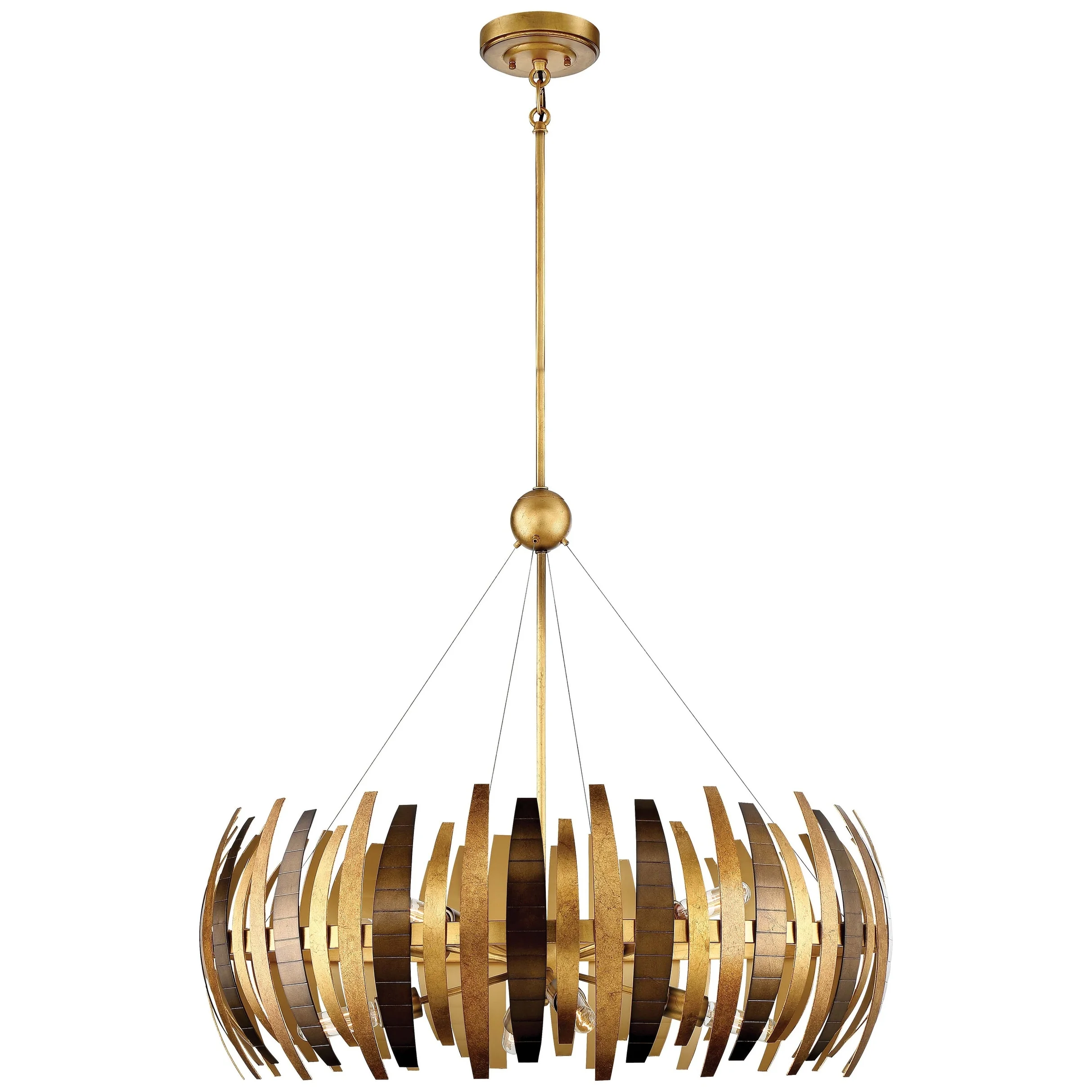 Manitou Ardor Gold 8 Light Chandelier by Minka Metropolitan Shopping - The Best Deals on Chandeliers